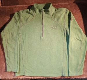 Mountain Hardwear Warm Winter Fleece Youth Size Large Kids Green - Picture 1 of 10