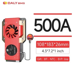Daly BMS 4S-16S 12V 48V 60V 300-500A Li-ion LiFePo4 Smart BMS con modulo Bluetooth - Foto 1 di 25