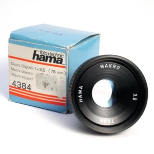 Hama Macro Objektivkopf T2 Anschluss 3,5/75 macro lens head - Bild 1 von 2