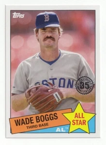 2020 Topps '85 Topps All Stars #85AS21 Wade Boggs - Picture 1 of 1