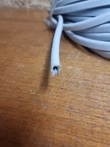 50m of Grey Edge Trim Edge Car Boat Interior & Exterior PVC Rubber 8mm X 14mm - Picture 1 of 4