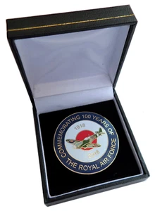 Royal Air Force Commentative Coin 100 Years Official MOD Licensed in Box - Picture 1 of 5