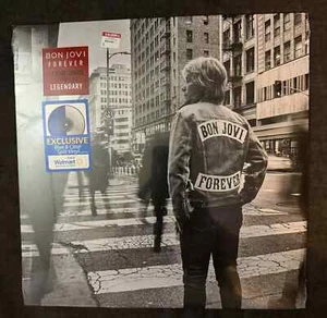 Bon Jovi Forever Blue & Clear Vinyl LP Brand New Sealed - Picture 1 of 1