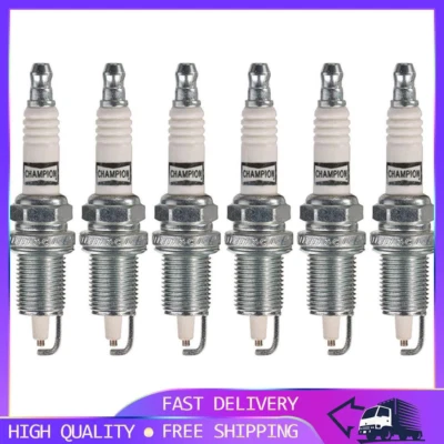 Vela de ignição Champion Platinum Power 6x para 1993-1997 Chrysler Concorde V6 3.5L PA - Imagem 1 de 3