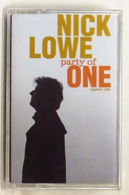 NICK LOWE ‎– Party Of One 1995 1st US bonus ed. cassette SEALED Dave Edmunds - Image 1 of 2