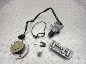 2006 02-06 Ducati Monster 620 M620 OEM Lock Set Gas Cap Ignition Key Locks CDI - Picture 1 of 17