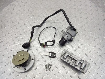 2006 02-06 Ducati Monster 620 M620 OEM Lock Set Gas Cap Ignition Key Locks CDI - Image 1 of 4