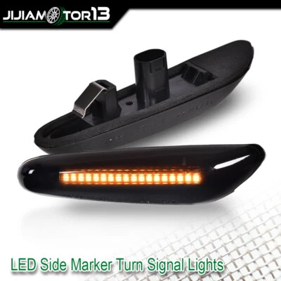 Luz indicadora lateral de LED seta sequencial compatível com BMW X1 X3 325i 328i 335i - Imagem 1 de 4