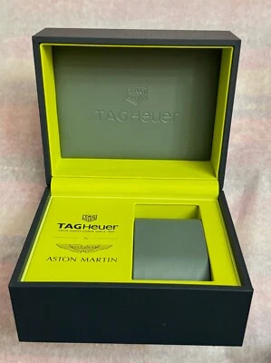 TAG Heuer Aston Martin. Caja original Tag Heuer Anton Mastin. Genuino RARO Foto 1 de 4