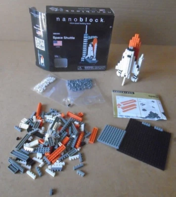 NANO Block Space Shuttle NBH_014 Micro-Sized Building (100% complete) - Image 1 of 4