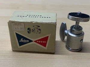 VINTAGE LEITZ LEICA TRIPOD BALL HEAD 14105 FOOMI MINI SIZE (Z75) - Picture 1 of 3