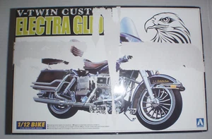 Aoshima - Junkyard Model Motorcycle Parts Lot Harley Davidson Others? - Picture 1 of 15