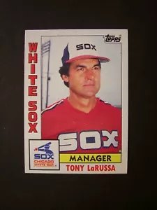 Béisbol Topps 1984 #591 Tony LaRUSSA (Medias Blancas de Chicago) - ¡MT! WOW! L@@K! - Imagen 1 de 1