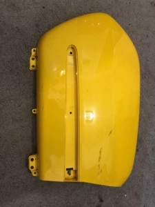 01-10 HONDA GL1800 Left Saddle Bag Lid COVER PLASTIC 81421-MCA-0000 YELLOW OEM - Picture 1 of 9