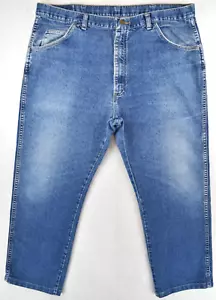 Vintage Wrangler Jeans Workwear Chores Outdoors Faded Distressed Denim Herren 40x30 - Bild 1 von 24