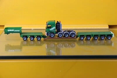 Herpa HO 146487 Mercedes Actros + Tieflader Kubler - Bild 1 von 3