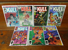 Kull the Conqueror 3rd Series 1983 Marvel 7 comic lot # 1-7 VF-/+ Nice Copies