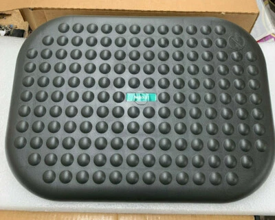 RUBBERMAID/ELDON Eldon by Rubbermaid Tilting Ergonomic Footrest Angle Adjustable Charcoal Color