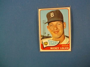 1965 Topps Baseball # 335 Mickey Lolich EX + soft upper right corner - Picture 1 of 2