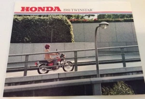 Twinstar Honda 1981 folleto de ventas original scooter ciclomotor motocicleta - Imagen 1 de 4
