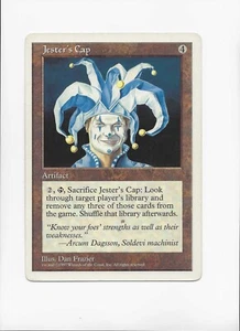 Jester's Cap M:tG Oversized promo card MOD PLAY - Picture 1 of 2