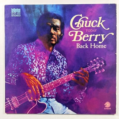 Chuck Berry “Today Back Home” LP/Chess Bellaphon BLPS 19034 (VG+) 1970 German - Image 1 of 4