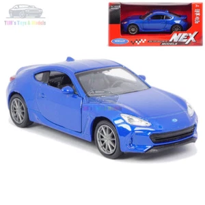 1/36 Subaru BRZ Model Car Alloy Diecast Toy Vehicle Kids Gift Pull Back Blue - Picture 1 of 12