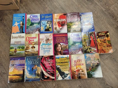 Harlequin Western Action Paperback Novels Books Romance Collection Lot of 19 - Image 1 of 2