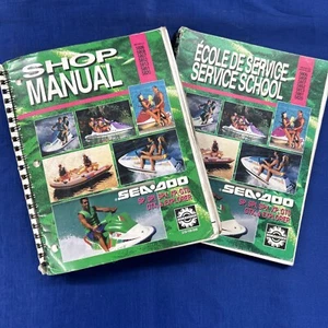 SeaDoo 1993 Service Manual & Service School Book - Picture 1 of 6