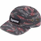 Supreme Camp Cap Military Red Tiger Camo SS24 BOGO NEW IN STOCK FREE SHIPPING!