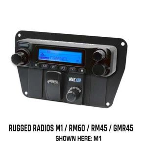 Standalone Mount for Rugged Radios M1 - GMR45 - RM60 With Rocker Switches - Picture 1 of 6