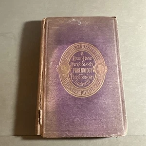 How to Read Character : A Handbook of Physiology, Phrenology 1885 25A3022 - Picture 1 of 4