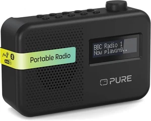 Pure Elan One2 tragbares DAB+/FM Radio mit Bluetooth 5.1 (LCD-Display, 10 Speich - Bild 1 von 6