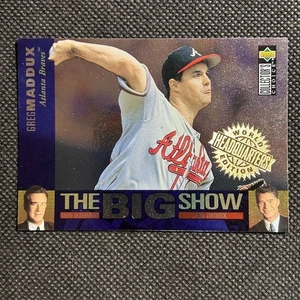 1997 Collector's Choice The Big Show World Headquarters Edition Greg Maddux HOF - Picture 1 of 2