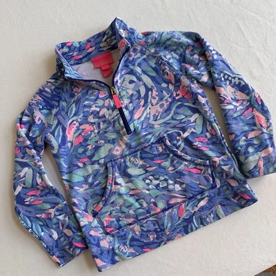 Lilly Pulitzer Pequeño Patrón Popover en Fiesta Onda Niñas PEQUEÑO 4/5 Foto 1 de 4