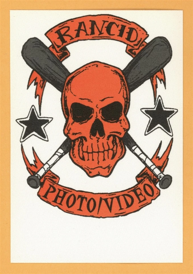 Rancid 2000 Concert Tour PHOTO Backstage Pass - Image 1 of 1
