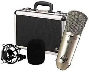 Micrófono condensador de estudio de diafragma grande con pulverización dorada Behringer B-1 - Imagen 1 de 4