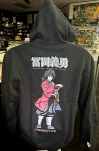 Primitive x Demon Slayer Giyu Tomioka Hoodie Sweatshirt Medium Anime Colab - Bild 1 von 4