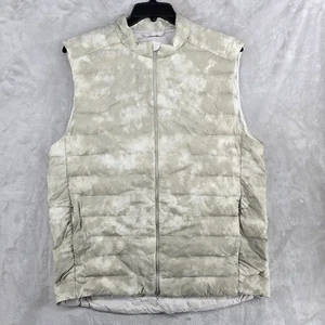 Lululemon Navigation Stretch Down VestMesosphere White Opal Mens large - Picture 1 of 6