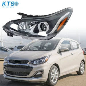 Left Headlamp For Chevrolet Spark 2019-2021 Factory Halogen Headlight w/o DRL - Picture 1 of 12