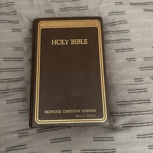  The Open Bible KJV Red Letter Edition Royal Pub. Brown Leather 1975 - Bild 1 von 24