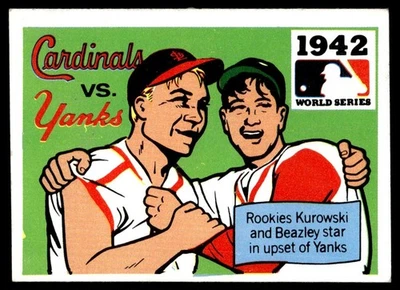 1971 Fleer World Series 1942 Cardinals vs Yanks #40 - Image 1 of 2