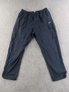 Pantalones deportivos Nike XXL para mujer ropa deportiva negros mezcla de nailon de algodón - Imagen 1 de 11