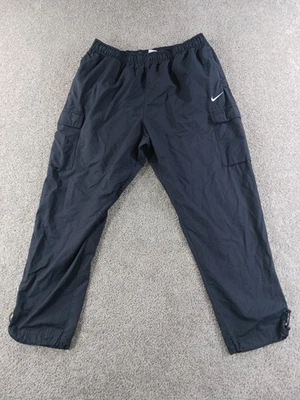 Nike XXL Womens Activewear Track Pants Black Cotton Nylon Blend - Image 1 of 4