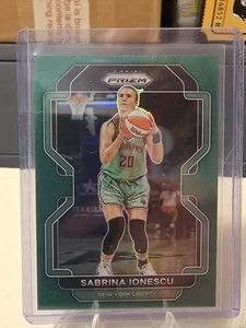 2022 Panini Prizm WNBA - Sabrina Ionescu #14 Green Prizm - Bild 1 von 2