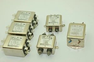 Corcom Electrical Line Filters, 3AYO1, 20VB6, 20VB1, 10VR3 - Lot of 6 - Picture 1 of 5