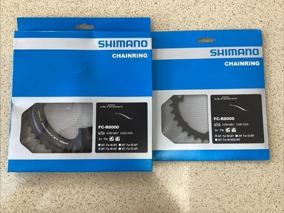 Shimano Ultegra R8000 Chainrings 50/34 Compact Boxed - Image 1 of 4