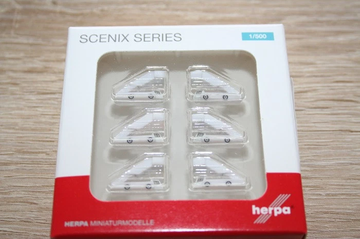 Herpa 530507 - 1/500 Scenix - Scale Passeggeri Scale 6Pz Set - Nuovo - Immagine 1 di 1