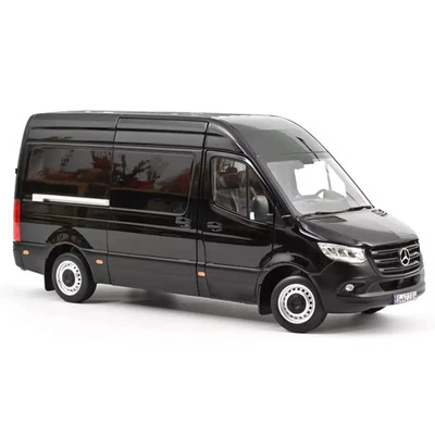 NOREV 183041 Mercedes Benz Sprinter 2018 Black 1/18 - Image 1 of 4
