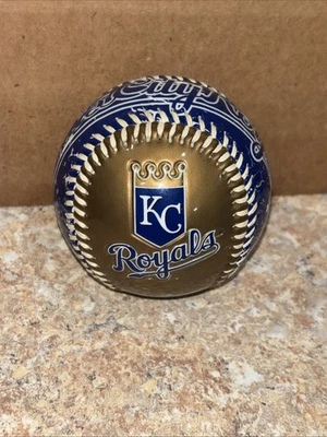 KC Royals Retro 2009 Rawlings Team Store Souvenir Baseball - Rare - Image 1 of 4